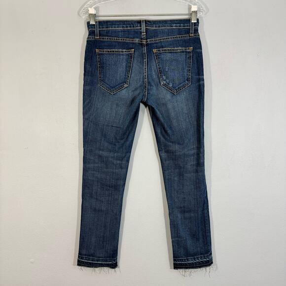 Current/Elliott The Cropped Straight Jean Court Coupe Droite - Picture 3 of 10